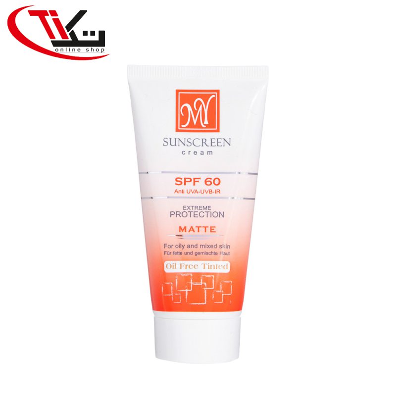 ضد آفتاب رنگی مای SPF60 مناسب پوست‌های چرب و مختلط